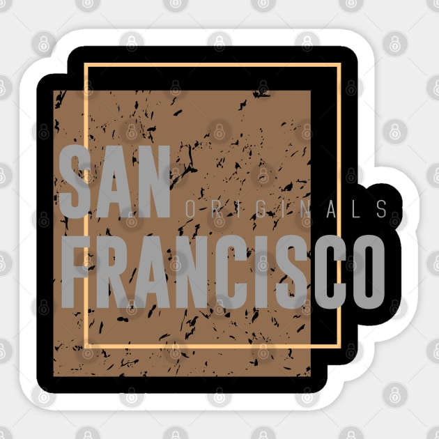 San Francisco Sticker by TambuStore